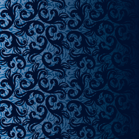 Luxury abstract floral wallpaperのイラスト素材