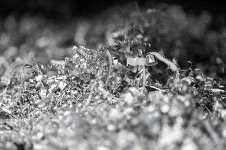 steel shavings backgroundsの写真素材
