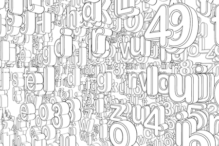 Numbersの写真素材