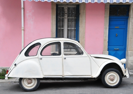 Classic car in Arles