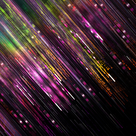 Colorful and design lines, digital illustrationの写真素材