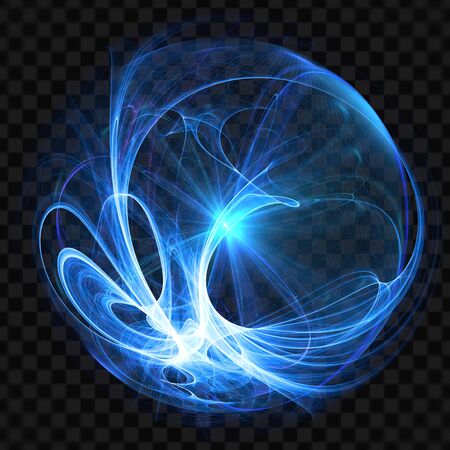 Artistic representation of the Universe's shapeの写真素材