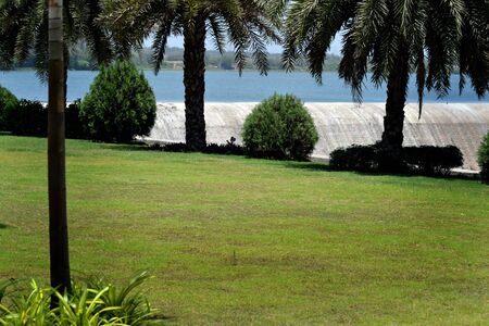 A garden is a planned space, usually outdoors, set aside for the display, cultivation, or enjoyment of plants and other forms of nature.の写真素材