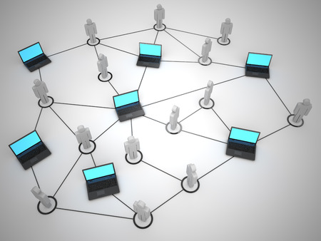 Computer Networkの写真素材