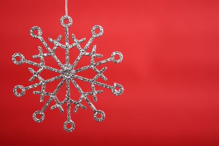 Decorative snowflakeの写真素材