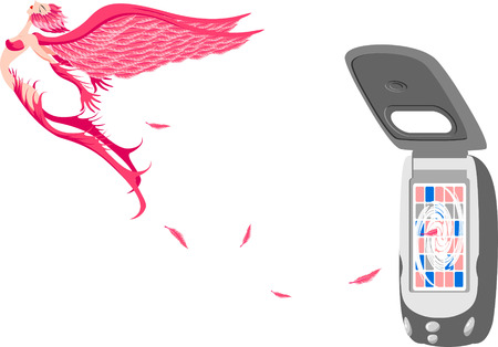 Futuristic animationのイラスト素材