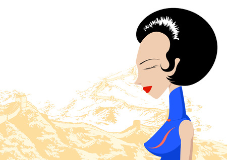 Oriental animationのイラスト素材