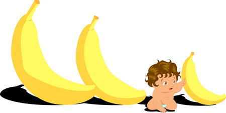 Baby cartoonのイラスト素材