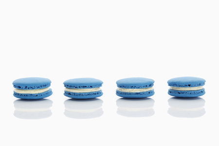 Fresh tasty macaroonsの写真素材