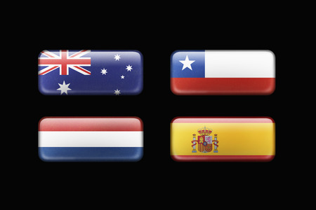 Soccer team for Group Bの写真素材