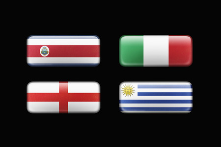 Soccer team for Group Dの写真素材