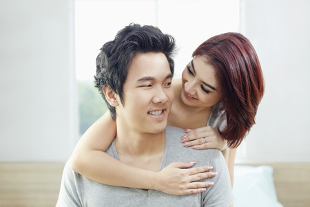 Couple spending time togetherの写真素材