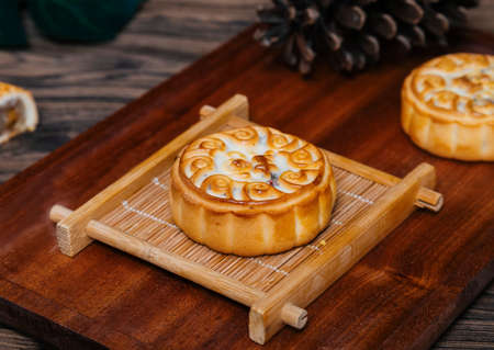 Mid-Autumn Festival with traditional moon cakes