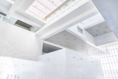 Interior Design of Tianjin Libraryの写真素材