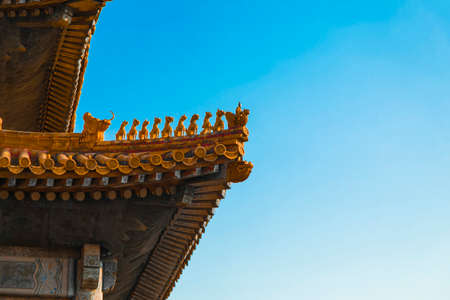 Building of the Palace Museum, Beijing, Chinaのeditorial素材