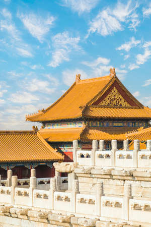 Building of the Palace Museum, Beijing, Chinaのeditorial素材