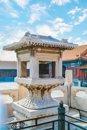 Building of the Palace Museum, Beijing, Chinaのeditorial素材
