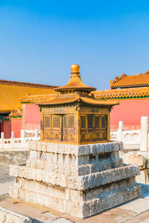 Building of the Palace Museum, Beijing, Chinaのeditorial素材