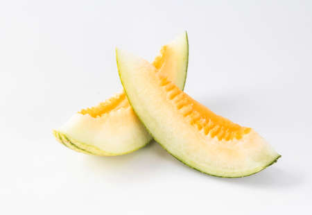 fresh fruit cantaloupeの写真素材