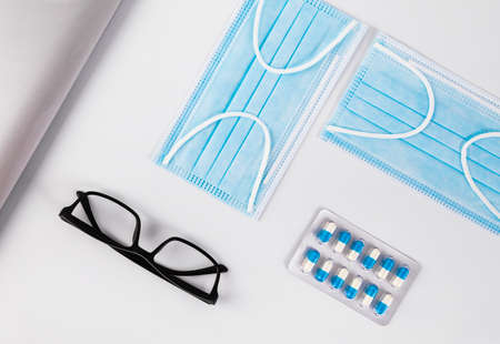 Medical Disposable Surgical Maskの写真素材
