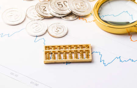 financial investment stock growthの写真素材