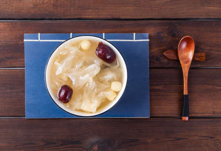 Nourishing Red Date Tremella and Lotus Seed Soup
