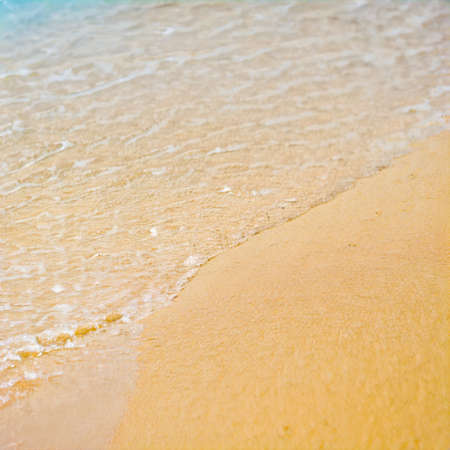 Scenic AI generated beach