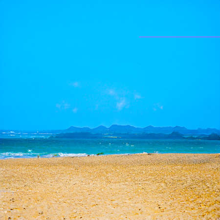 Scenic AI generated beach