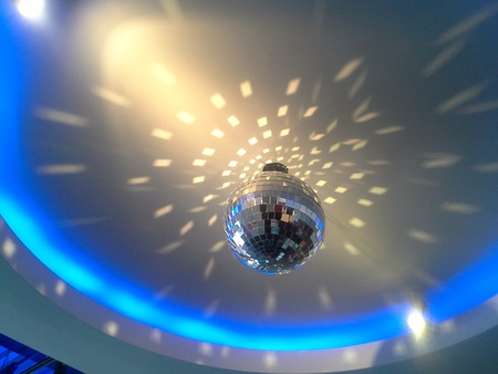Pretty disco lights for partyの素材