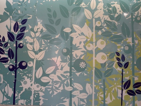 Flower wall artの素材