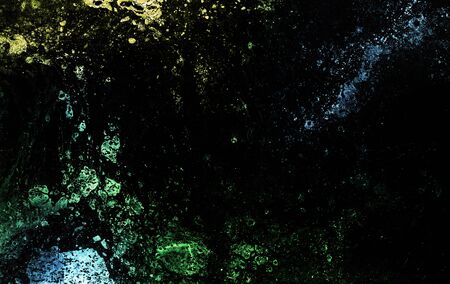 Abstract space background with multicolored stars, nebulae and asteroids. Star field. Beautiful...