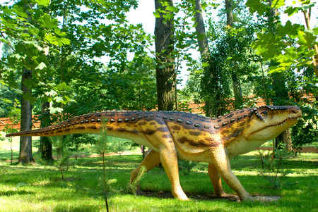 Ornithosuchus longidens, Ornithosuch, thecodont, dinosaurs series, jurassic park, conceptの写真素材