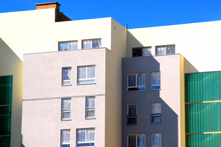 New apartments, construction industry, real estate, urban development, conceptの写真素材