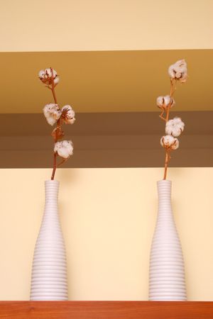 A floral motif of art decorの写真素材