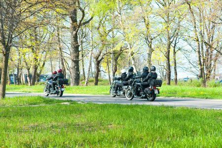 Motorcyclistsの写真素材