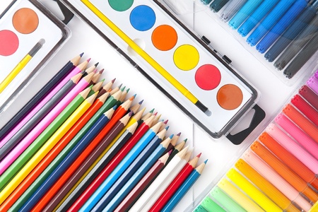 School suppliesの写真素材