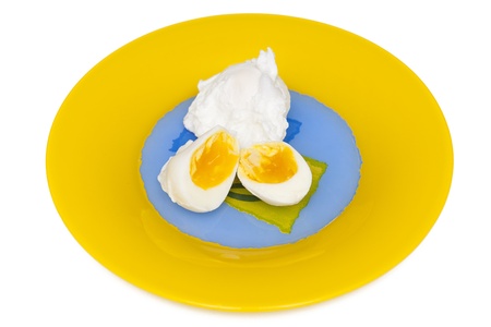 Boiled eggsの写真素材