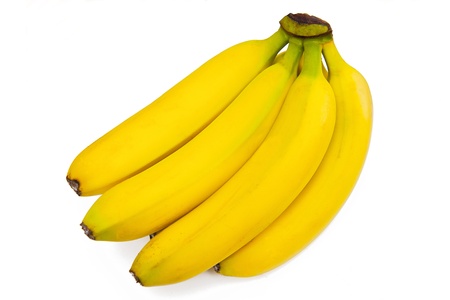 Fresh bananasの写真素材