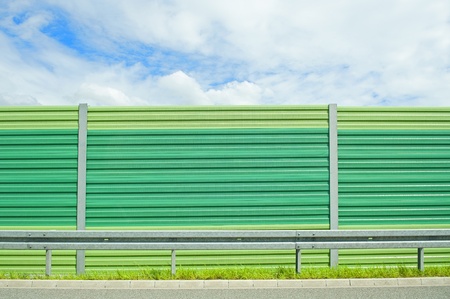 Noise barrierの写真素材