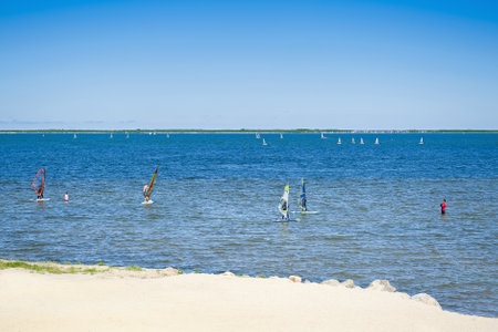 Summer marine landscapeのeditorial素材