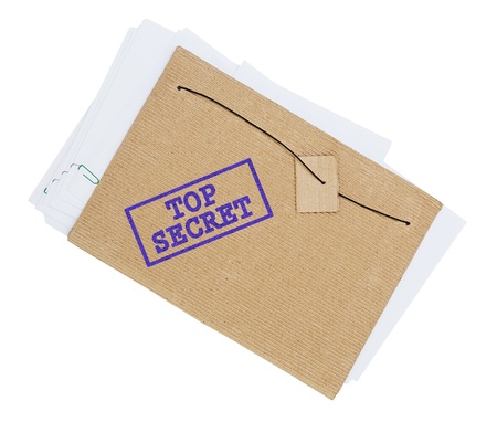 Top Secret documentsの写真素材