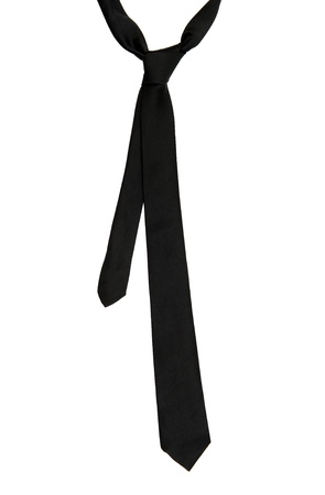 Black tieの写真素材