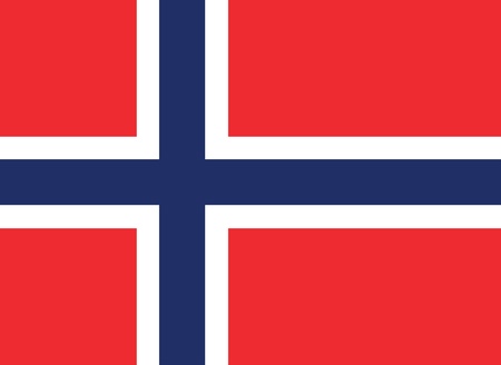 Flag of Norwayのイラスト素材