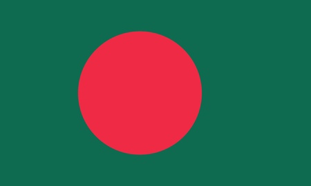 Flag of Bangladeshのイラスト素材