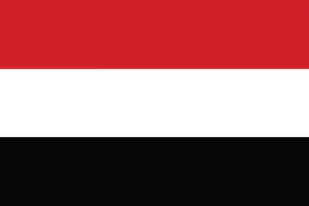 Flag of Yemenのイラスト素材
