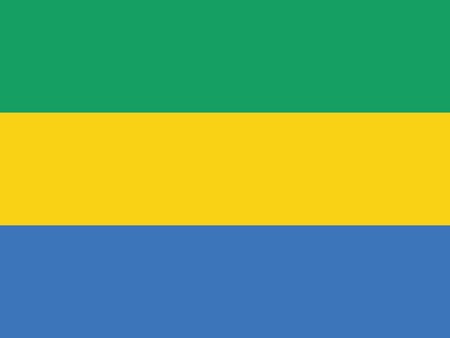 Flag of Gabonのイラスト素材