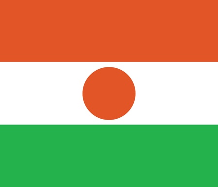Flag of Nigerのイラスト素材