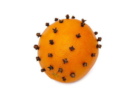 Orange studded clovesの写真素材
