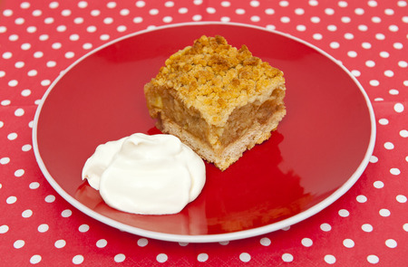 Apple pieの写真素材