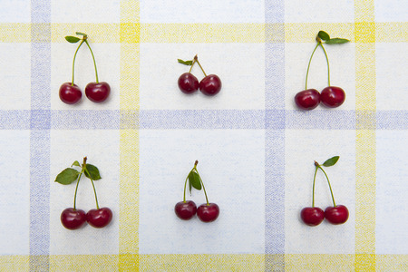 Fresh cherriesの写真素材